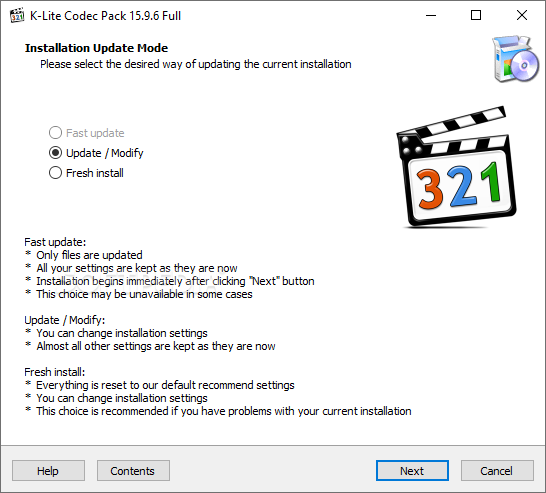 K-Lite Codec Pack